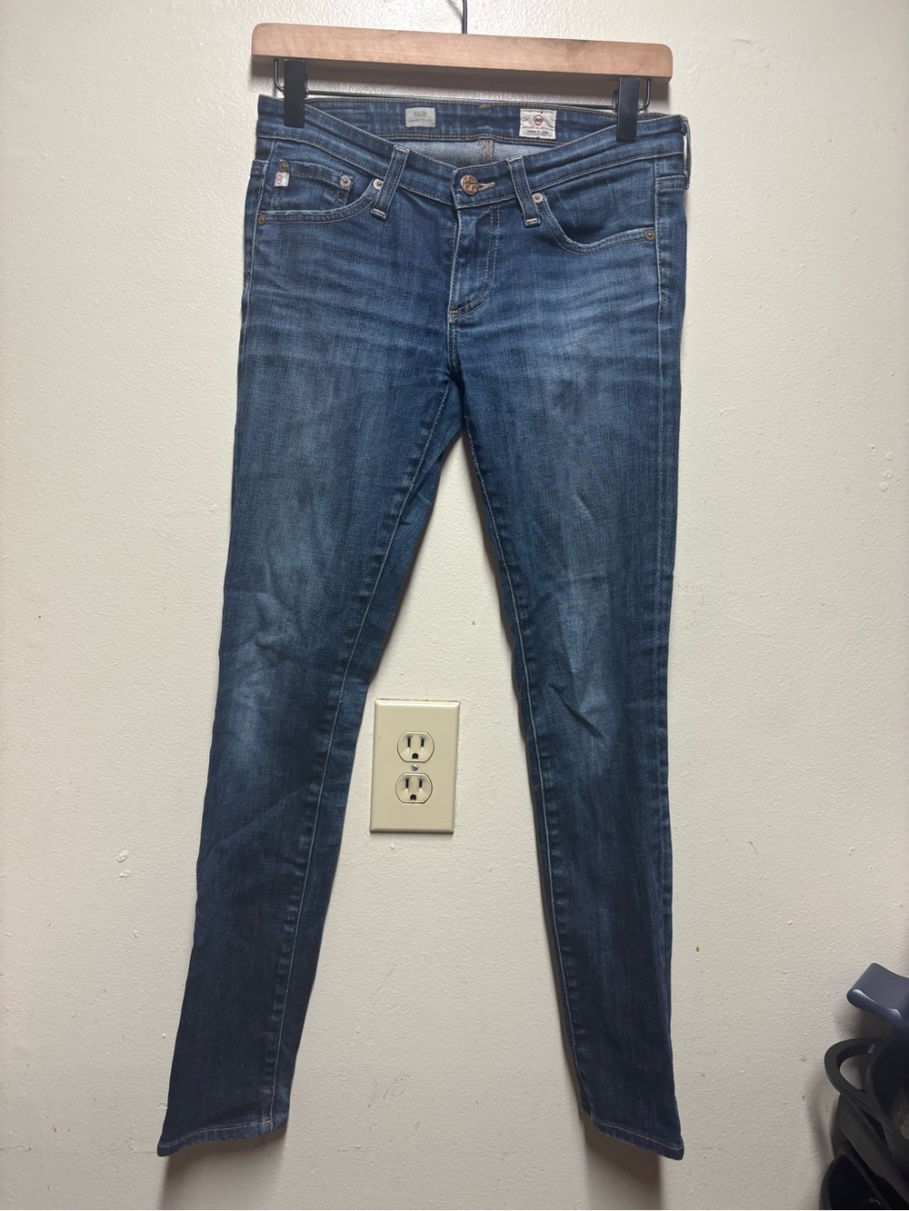 AG Stilt Cigarette leg Denim Jeans Stretch Size 26